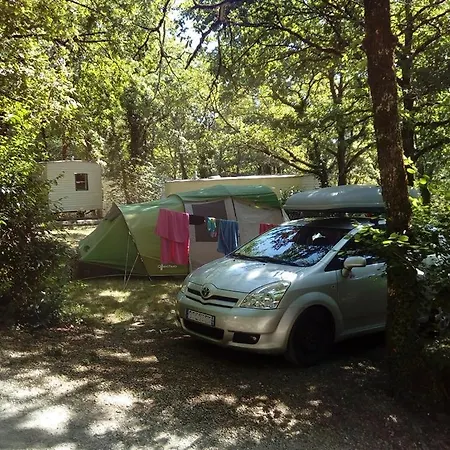 Hotel Camping Au Bois Dormant Chauffour-sur-Vell Exterior foto